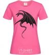 Women's T-shirt Angry black dragon heliconia фото