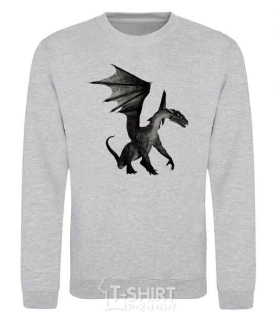 Sweatshirt Old dragon sport-grey фото