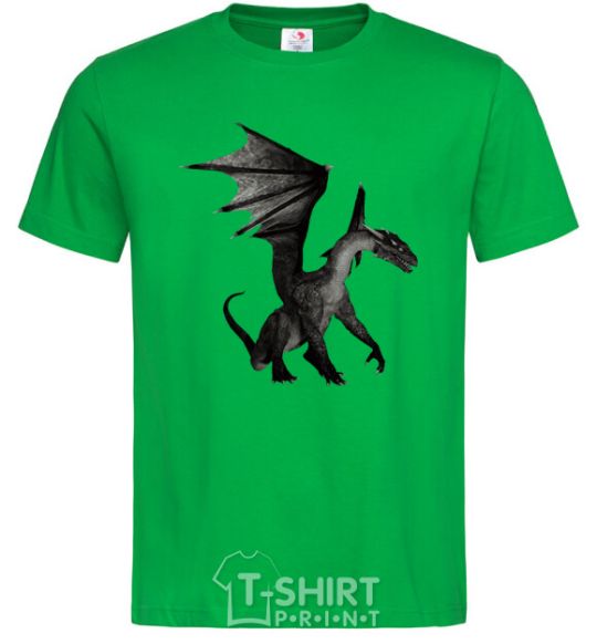 Men's T-Shirt Old dragon kelly-green фото