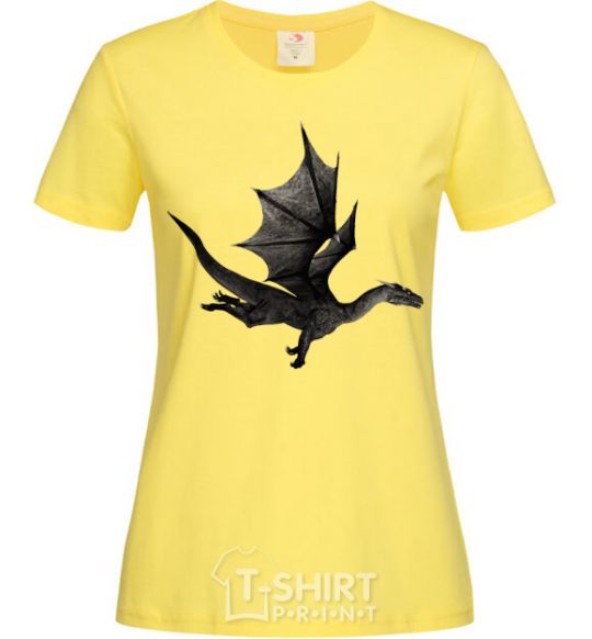 Women's T-shirt Old flying dragon cornsilk фото
