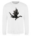 Sweatshirt Old flying dragon White фото