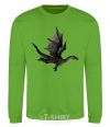 Sweatshirt Old flying dragon orchid-green фото