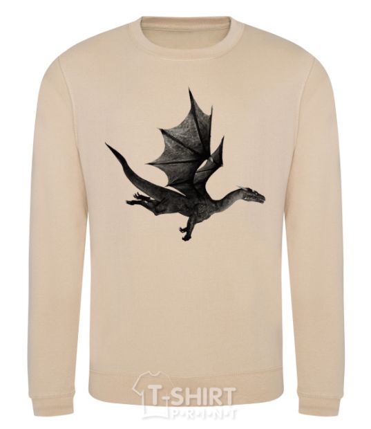 Sweatshirt Old flying dragon sand фото