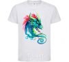 Kids T-shirt Pastel dragon White фото