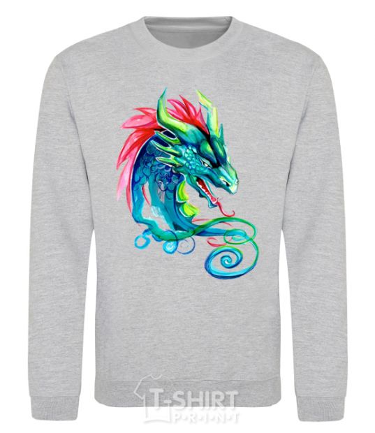 Sweatshirt Pastel dragon sport-grey фото
