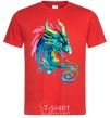 Men's T-Shirt Pastel dragon red фото