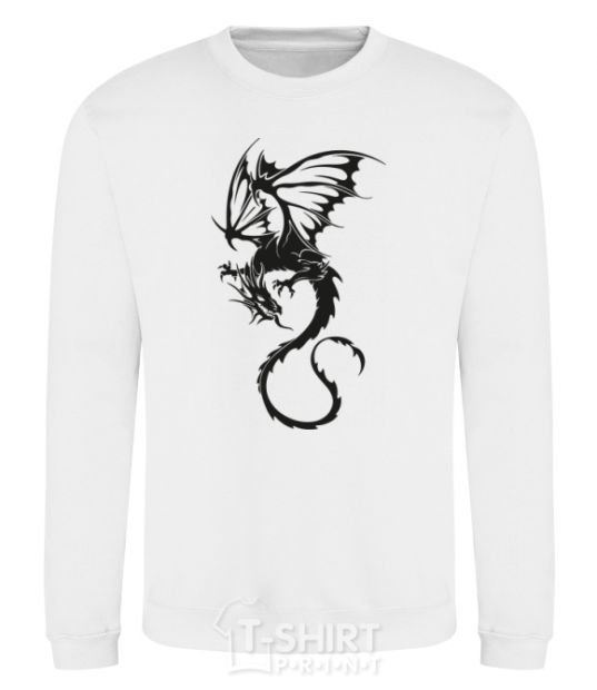 Sweatshirt Dragon fly White фото