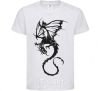 Детская футболка Dragon fly Белый фото