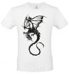 Men's T-Shirt Dragon fly White фото