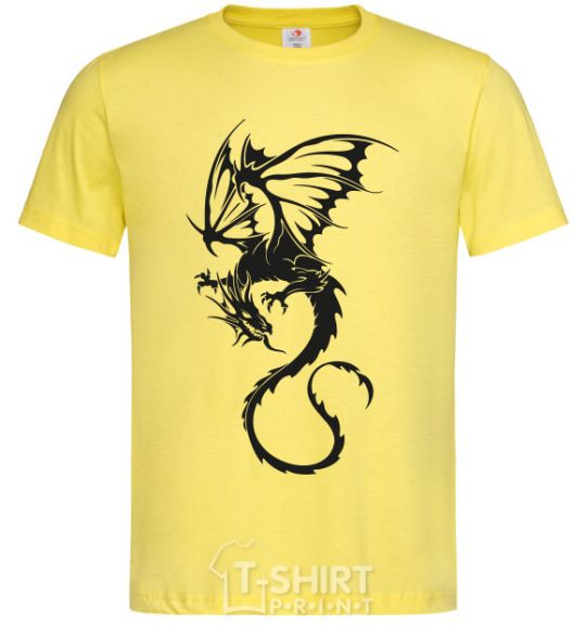 Men's T-Shirt Dragon fly cornsilk фото