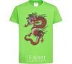 Kids T-shirt Dragon цветной orchid-green фото