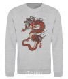 Sweatshirt Dragon цветной sport-grey фото