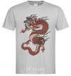 Мужская футболка Dragon цветной Серый фото