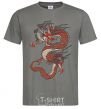 Men's T-Shirt Dragon цветной dark-grey фото