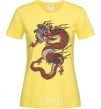 Женская футболка Dragon цветной Лимонный фото