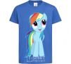 Kids T-shirt Blue unicorn royal-blue фото