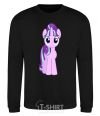 Sweatshirt Unicorn smile black фото