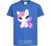 Kids T-shirt Anime unicorn royal-blue фото