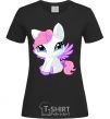 Women's T-shirt Anime unicorn black фото