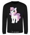 Sweatshirt Lucky unicorn black фото