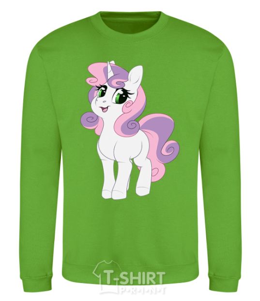 Sweatshirt Lucky unicorn orchid-green фото