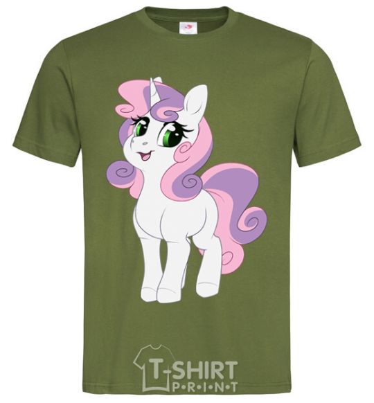 Men's T-Shirt Lucky unicorn millennial-khaki фото