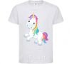 Kids T-shirt Unicorn emoji White фото