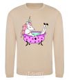 Sweatshirt Unicorn bath sand фото