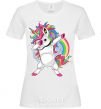 Women's T-shirt Hyping unicorn White фото