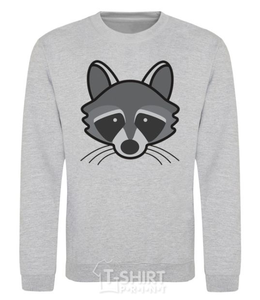 Sweatshirt Raccoon sport-grey фото