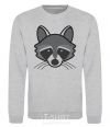 Sweatshirt Raccoon sport-grey фото