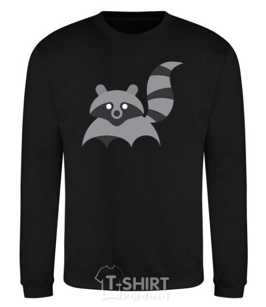 Sweatshirt Racoon black фото