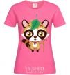 Women's T-shirt Little raccoon heliconia фото