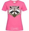 Women's T-shirt Racoon art heliconia фото