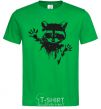 Men's T-Shirt Raccoon paws kelly-green фото