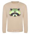 Sweatshirt Raccoon green sand фото