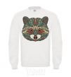 Sweatshirt Racoon face White фото