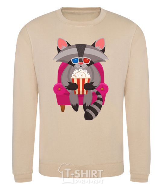 Sweatshirt Racoon TV sand фото