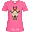 Women's T-shirt Crystal giraffe heliconia фото