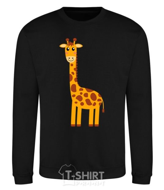 Sweatshirt Baby giraffe V.1 black фото