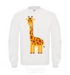 Sweatshirt Baby giraffe V.1 White фото