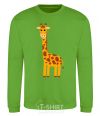 Sweatshirt Baby giraffe V.1 orchid-green фото