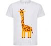 Детская футболка Жираф малыш V.1 Белый фото