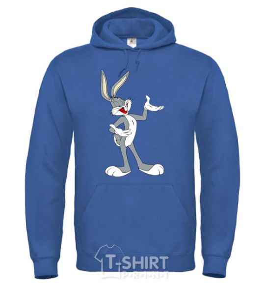 Men`s hoodie Bucks Bunny royal фото