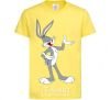 Kids T-shirt Bucks Bunny cornsilk фото