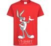 Kids T-shirt Bucks Bunny red фото