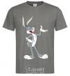 Men's T-Shirt Bucks Bunny dark-grey фото