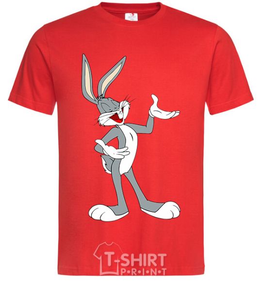 Men's T-Shirt Bucks Bunny red фото