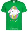 Men's T-Shirt A rabbit in an egg kelly-green фото