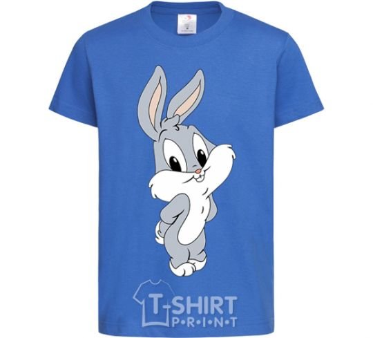 Kids T-shirt Little Bucks Bunny royal-blue фото